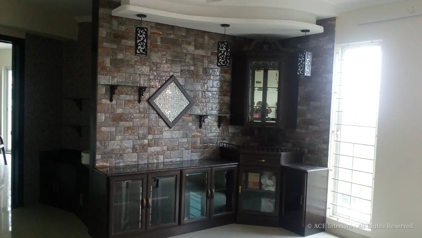 Stone Crockery Wall