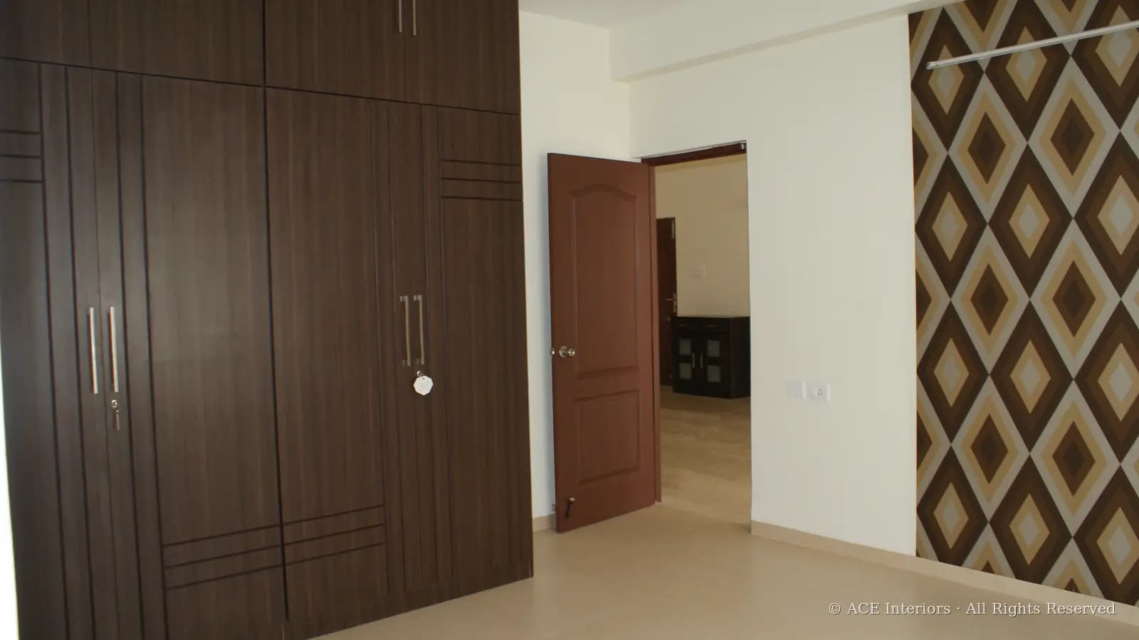 Feature Walls interior design by ACE Interiors, Chennai